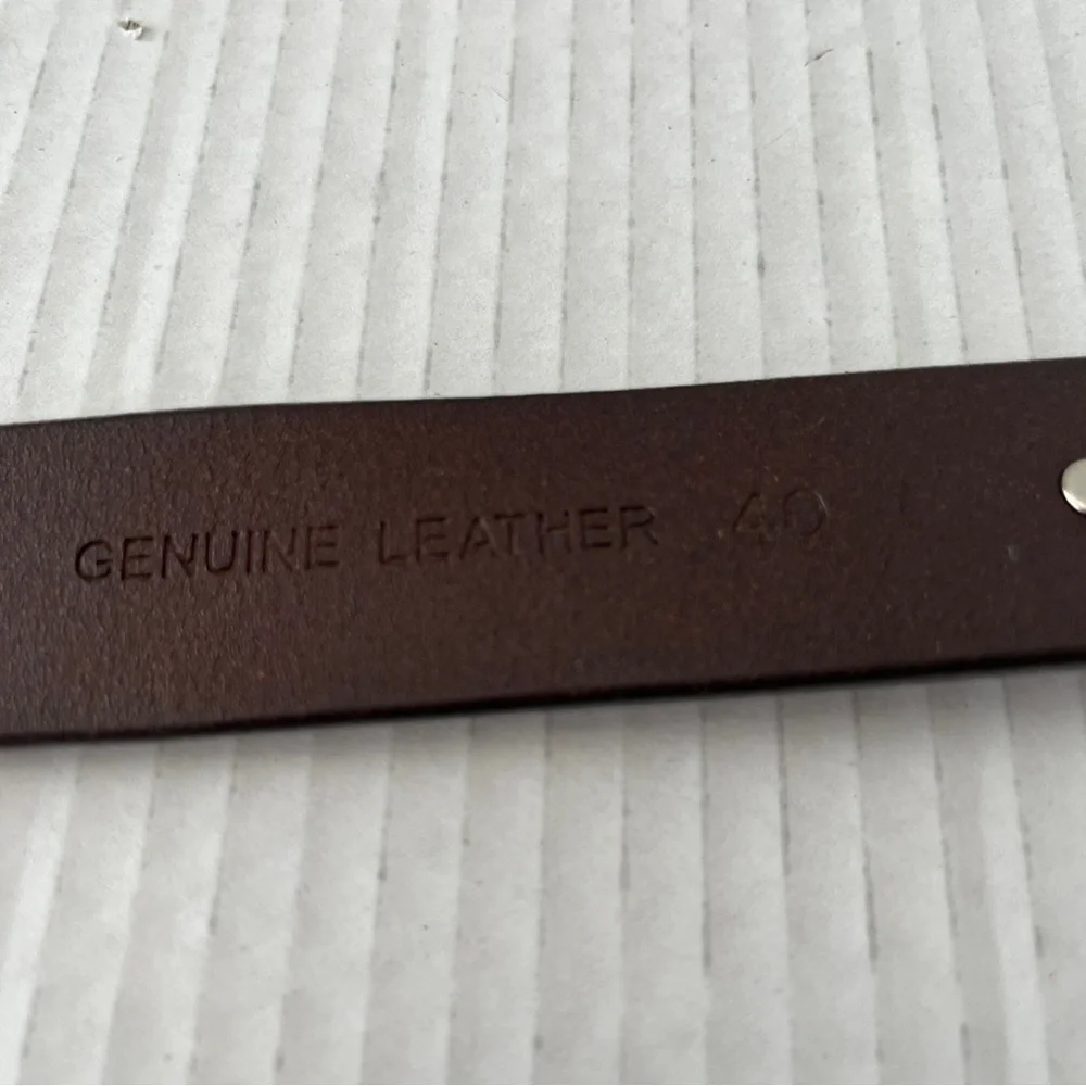 OU leather belt‎